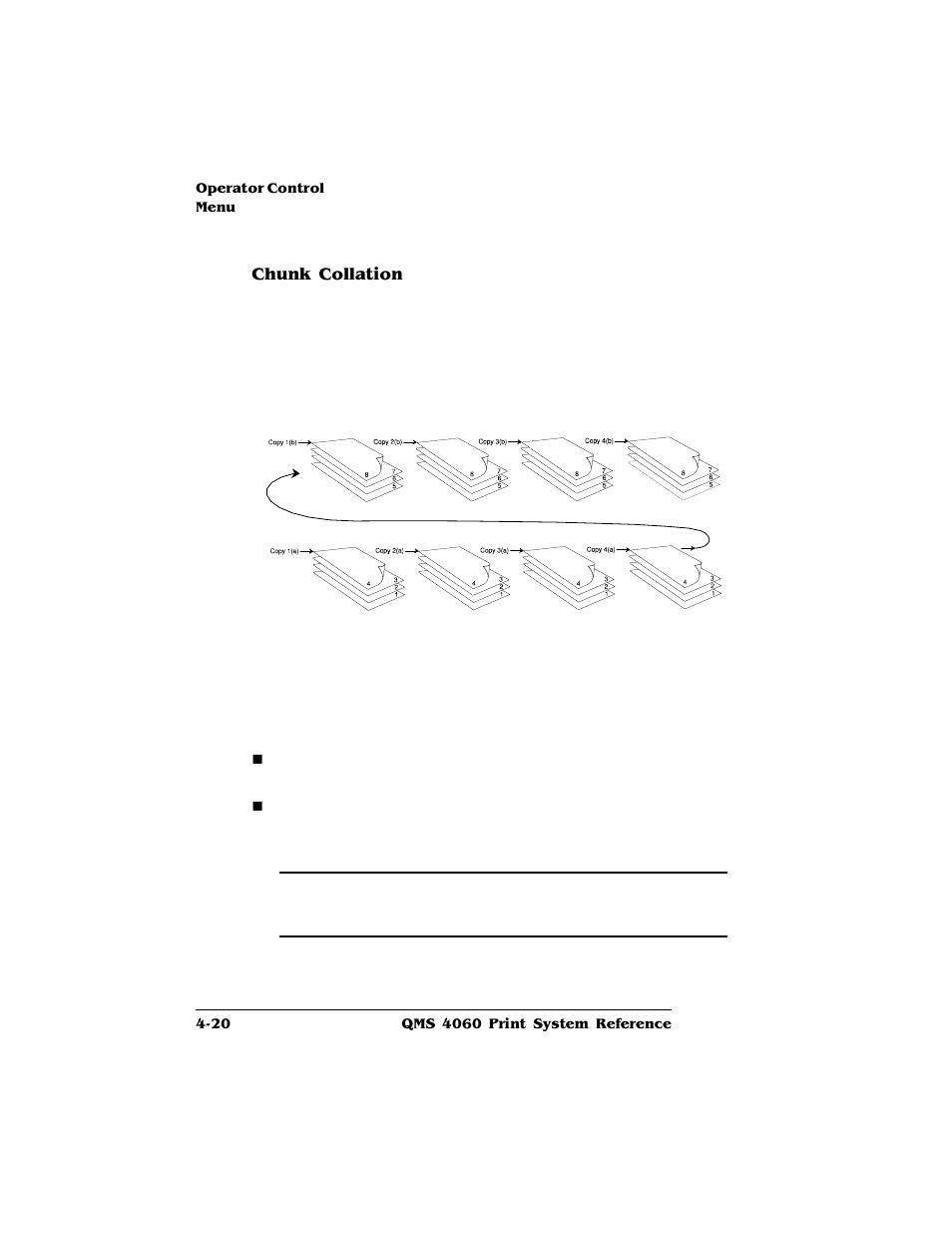 Chunk collation | HP QMS 4060 User Manual | Page 54 / 232