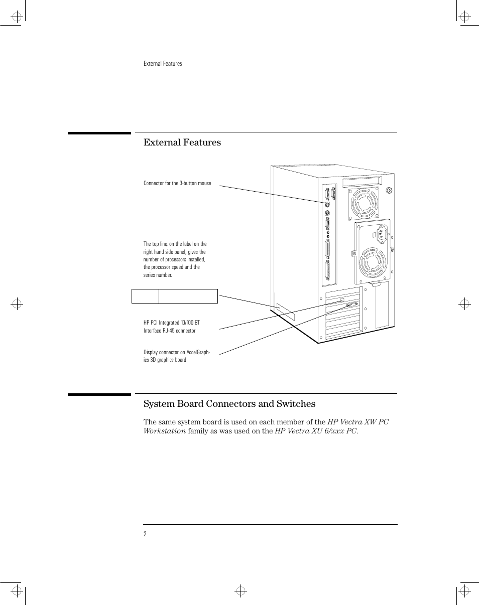 HP Vectra XW User Manual | Page 4 / 16
