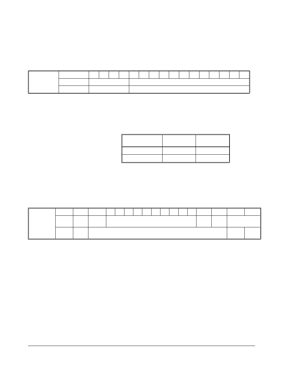 Device type register, Vxi status/control register, Read | HP E1418A User Manual | Page 128 / 189