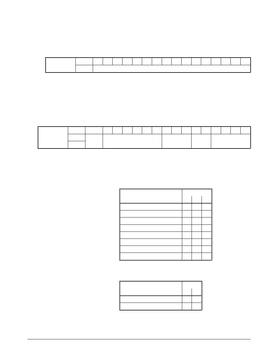 Software trigger register, Trigger control register | HP E1418A User Manual | Page 132 / 189