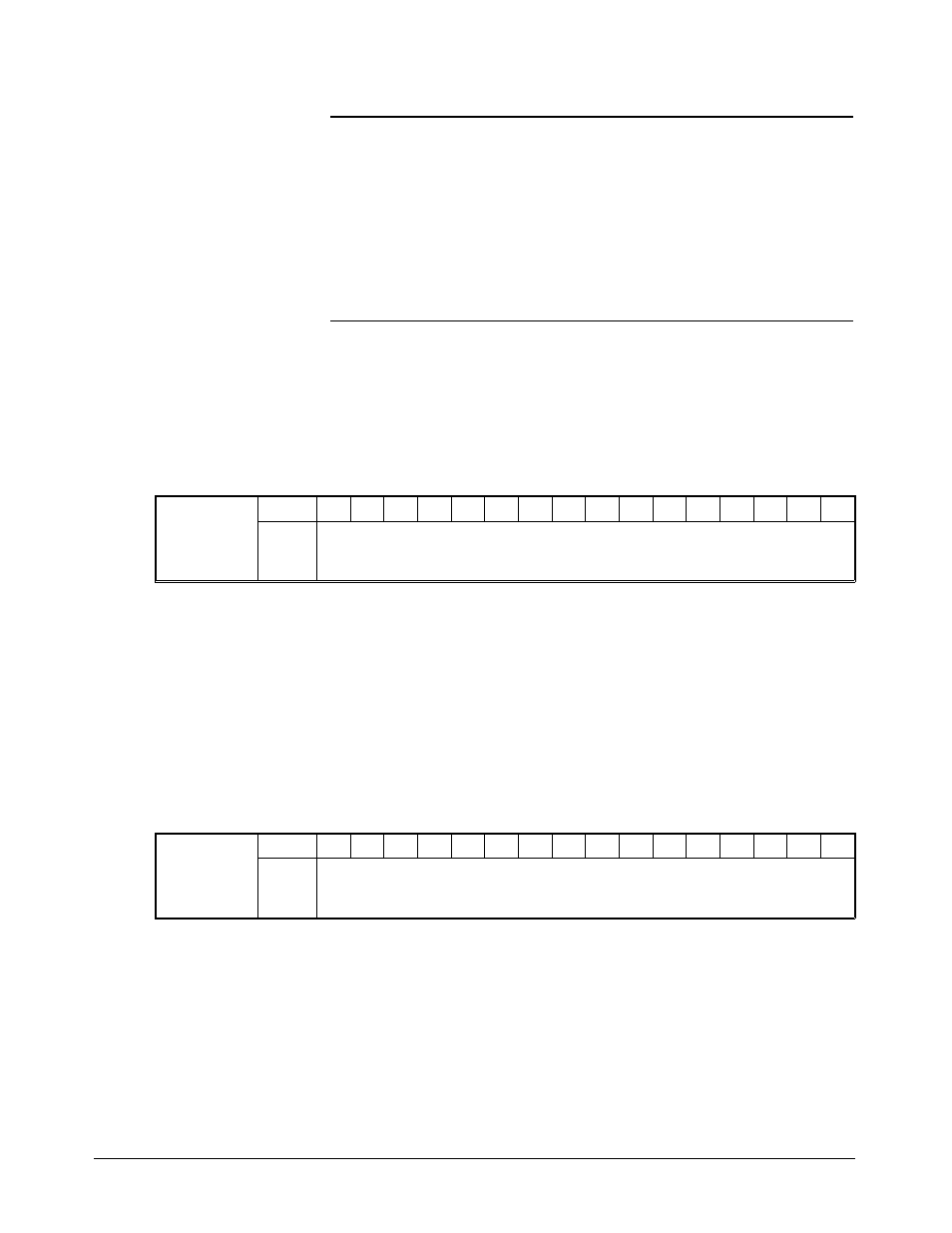 Main_dac immediate registers, Main_dac triggered registers | HP E1418A User Manual | Page 139 / 189