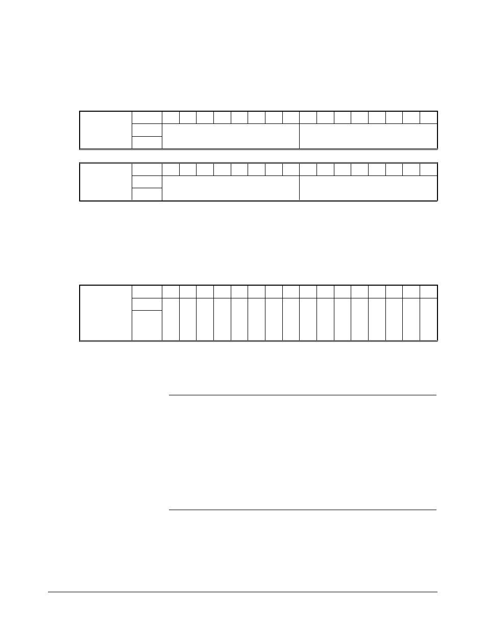 Calibration resistor value registers, Voltage calibration status register | HP E1418A User Manual | Page 145 / 189