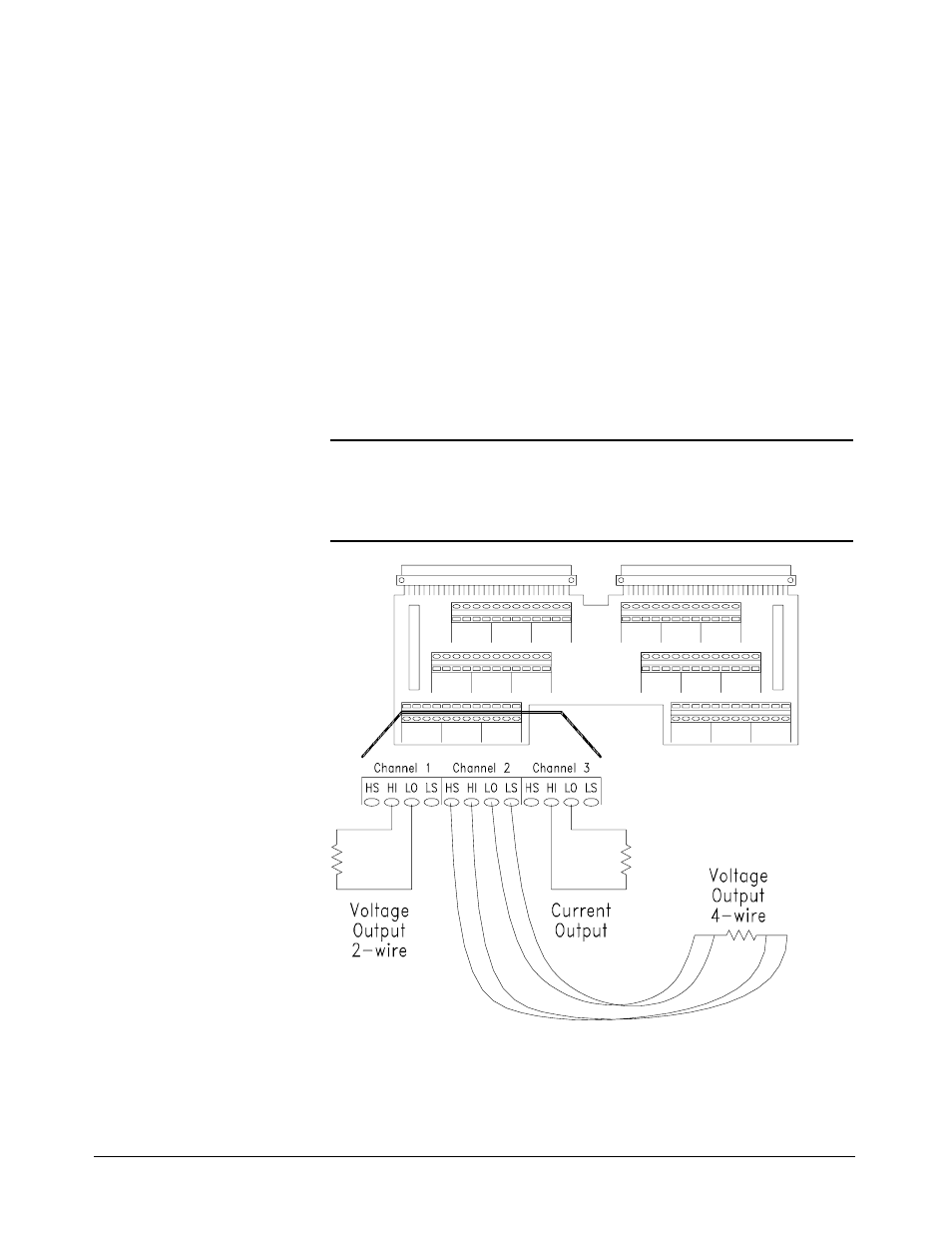 Terminal module connections | HP E1418A User Manual | Page 34 / 189