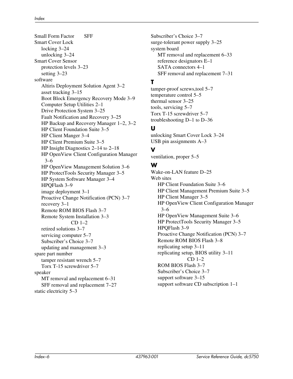 HP COMPAQ DC5750 User Manual | Page 214 / 214