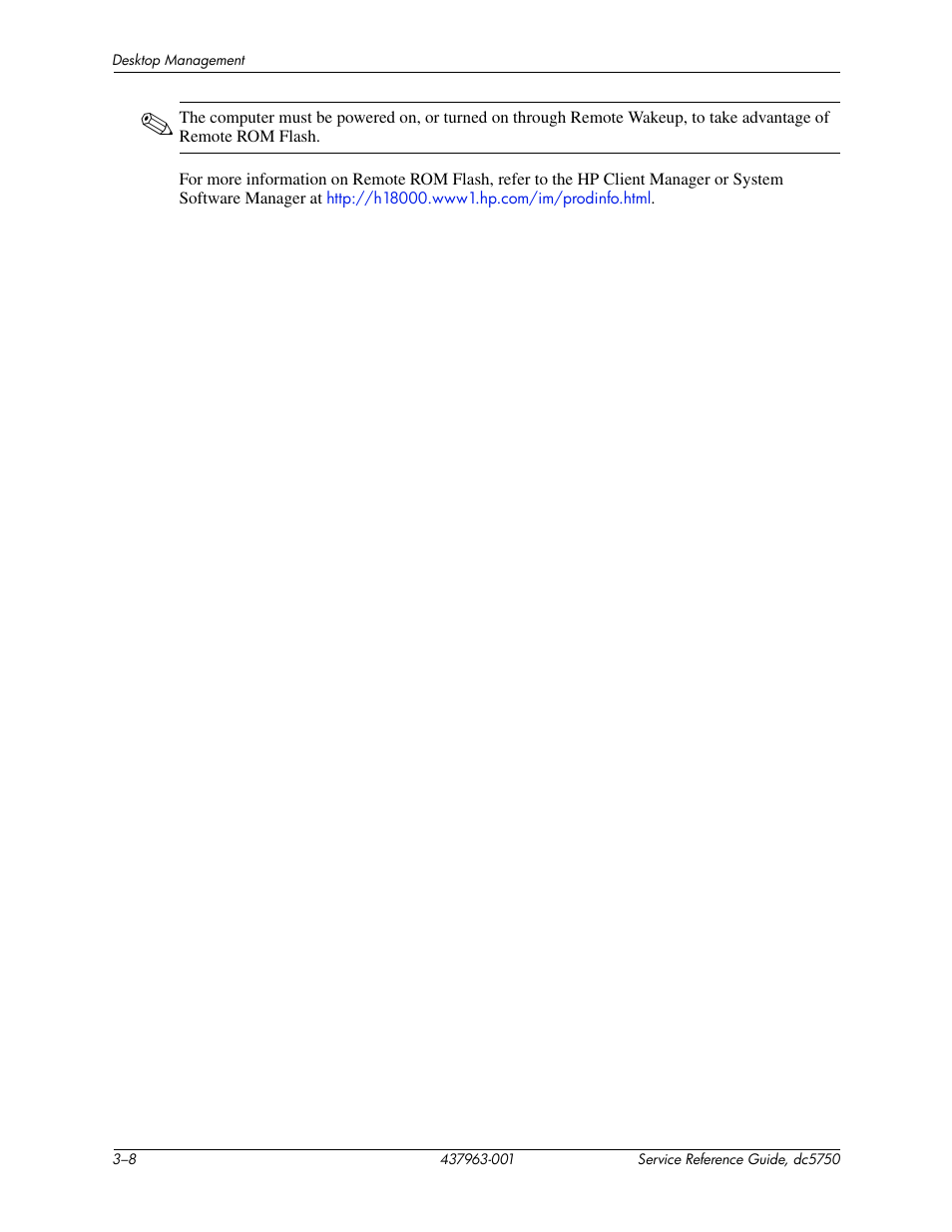 HP COMPAQ DC5750 User Manual | Page 36 / 214