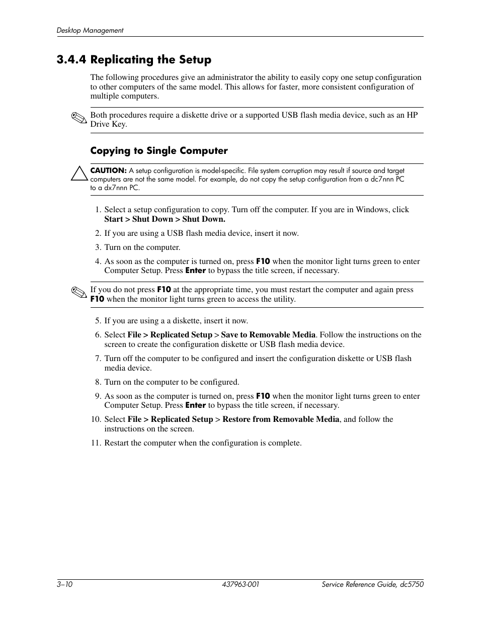 HP COMPAQ DC5750 User Manual | Page 38 / 214