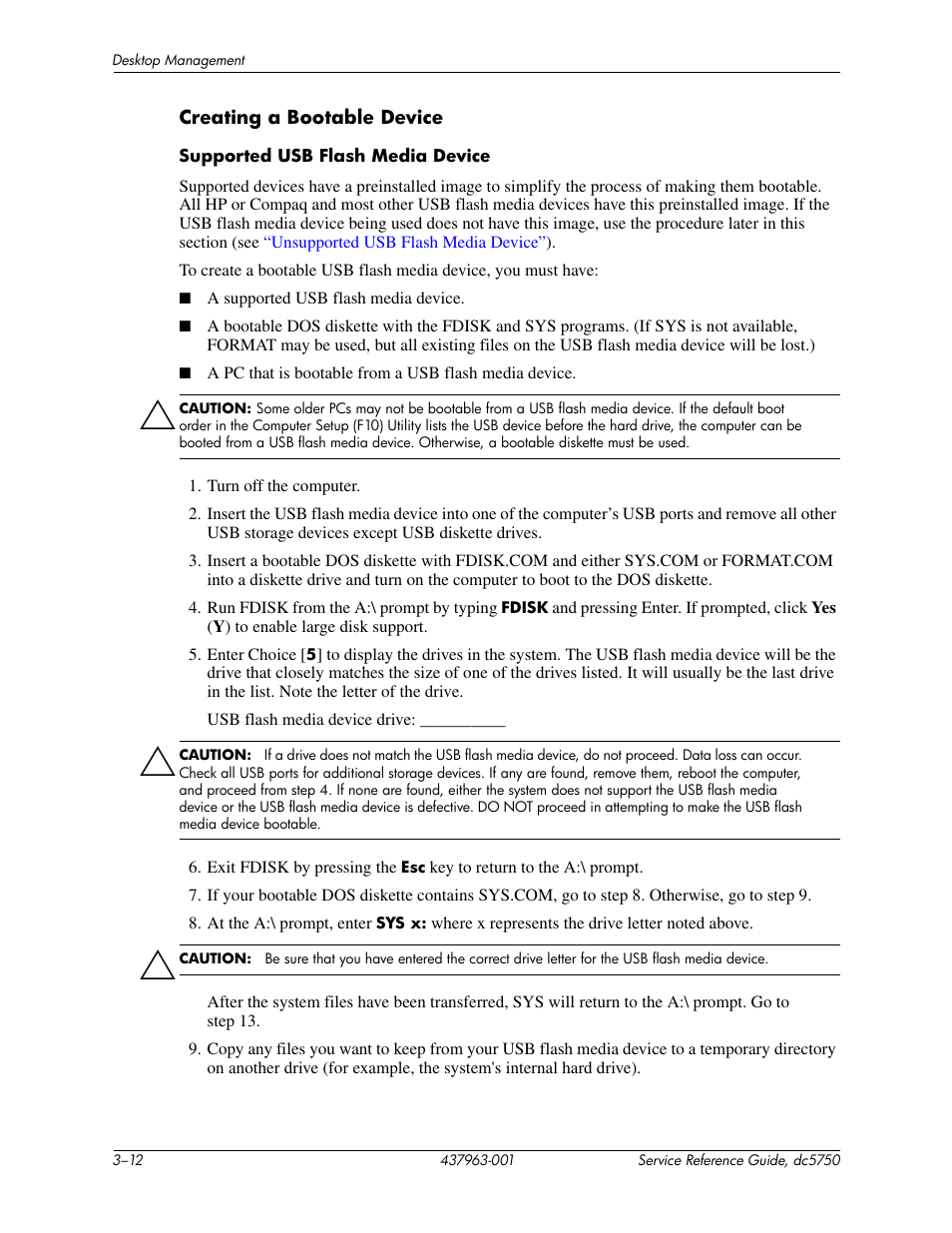 HP COMPAQ DC5750 User Manual | Page 40 / 214