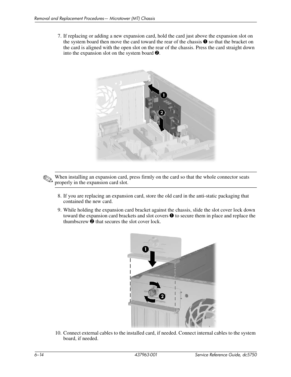 HP COMPAQ DC5750 User Manual | Page 82 / 214