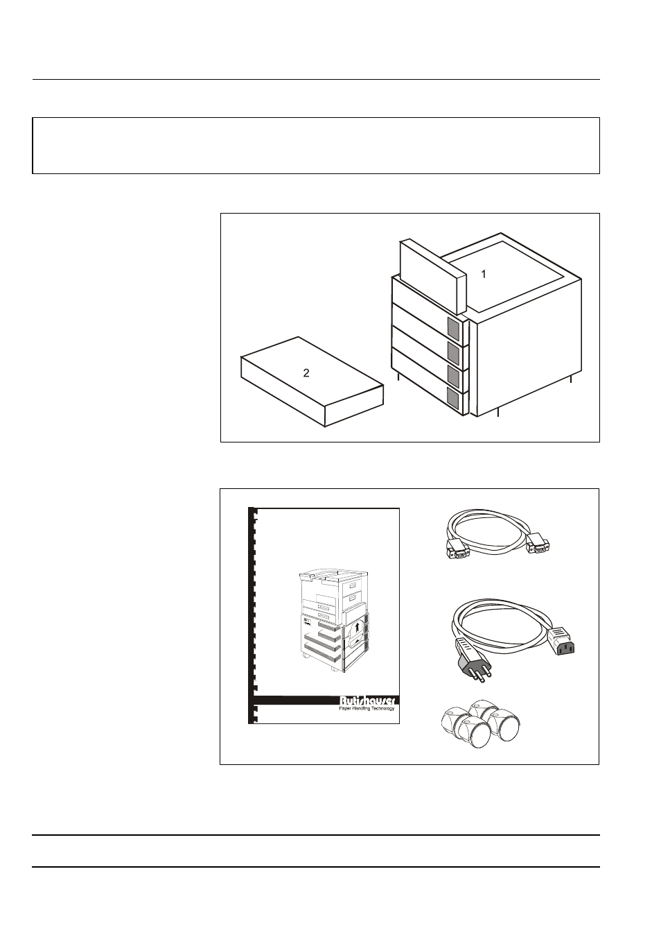 Box contents | HP TOWERFEED 8100 User Manual | Page 8 / 36