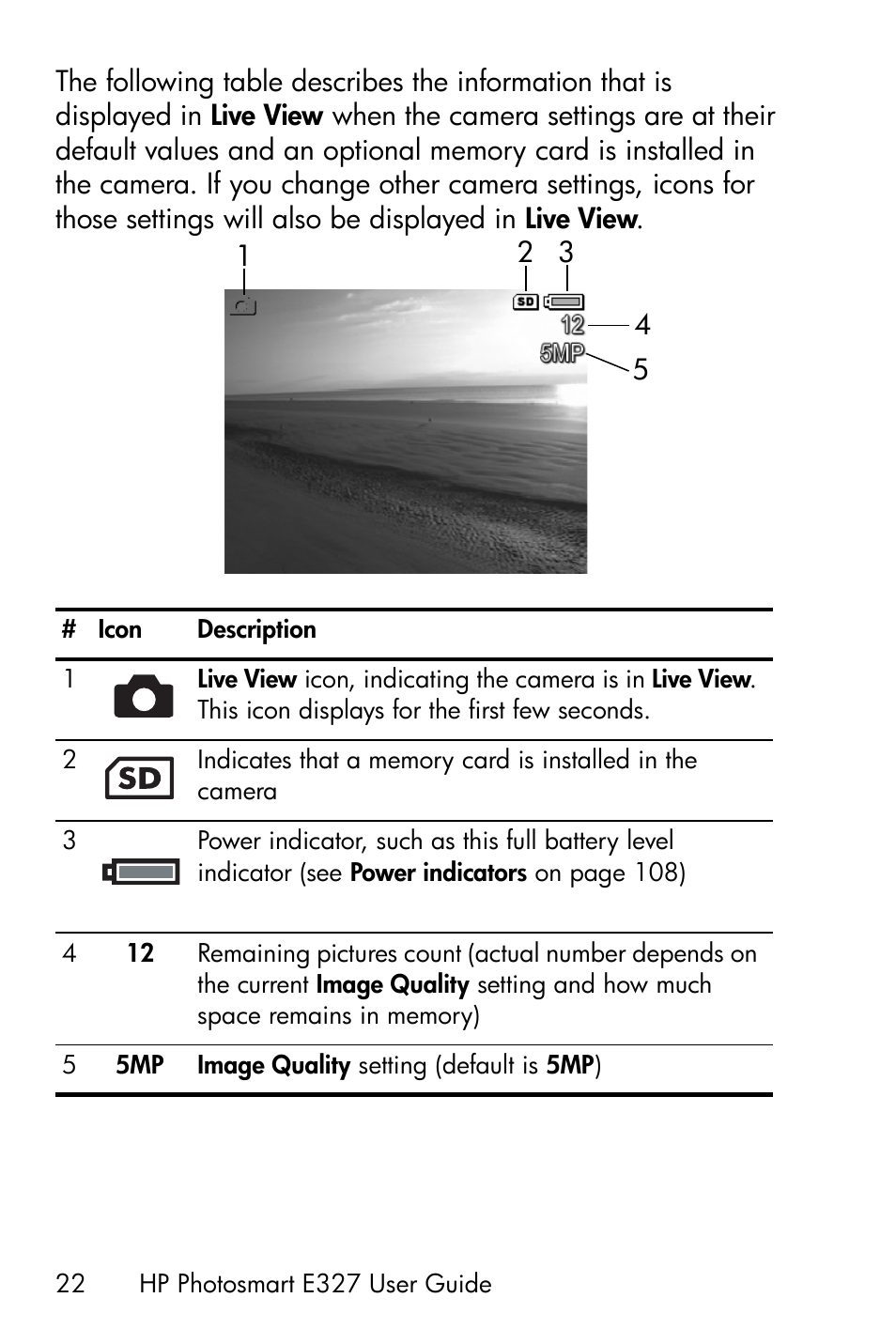 HP Photosmart E327 User Manual | Page 22 / 130