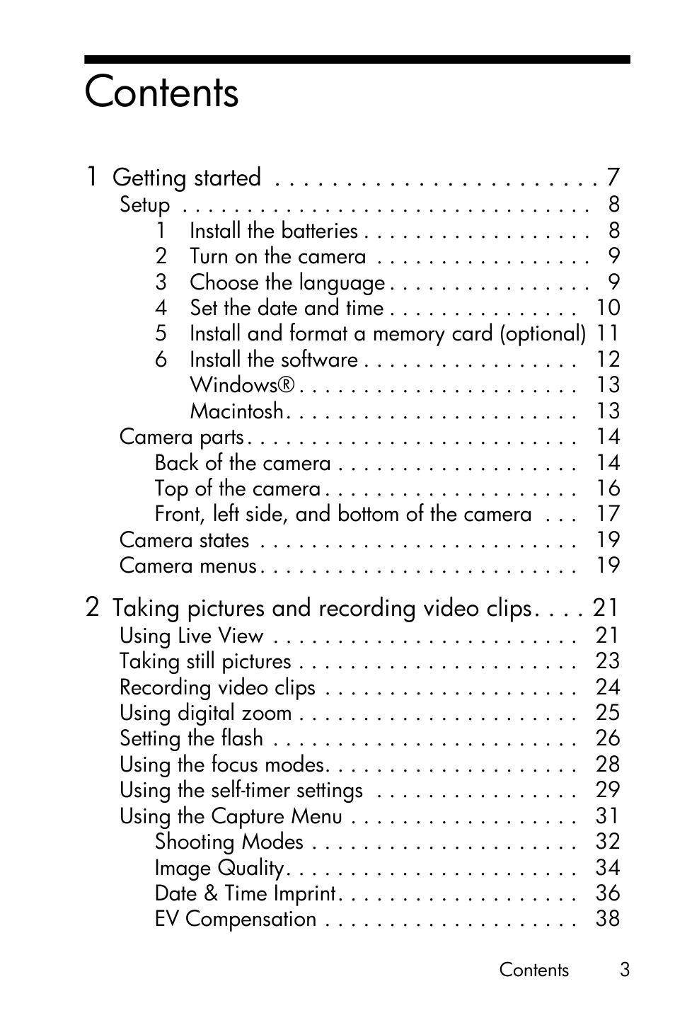 HP Photosmart E327 User Manual | Page 3 / 130