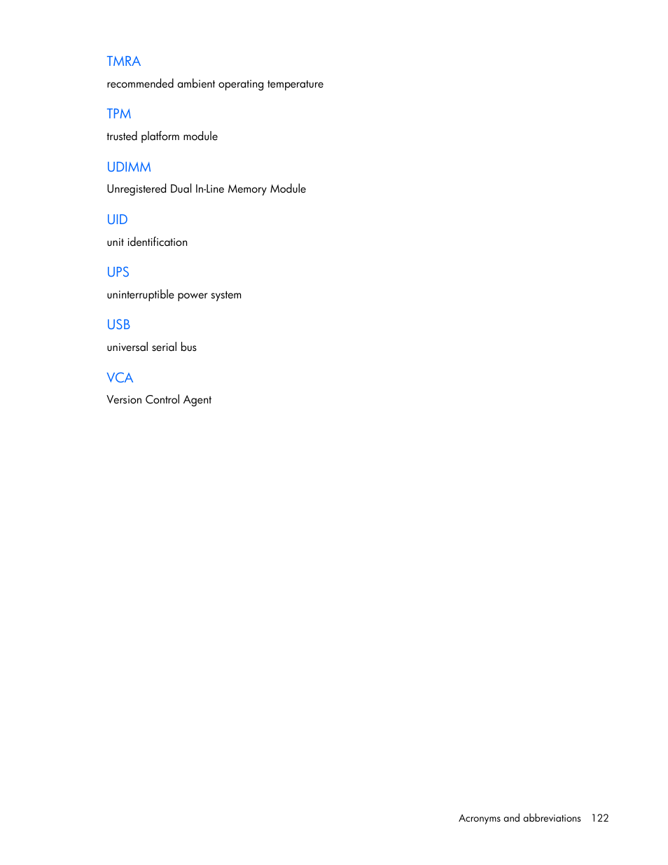 HP DL380 G7 User Manual | Page 122 / 126