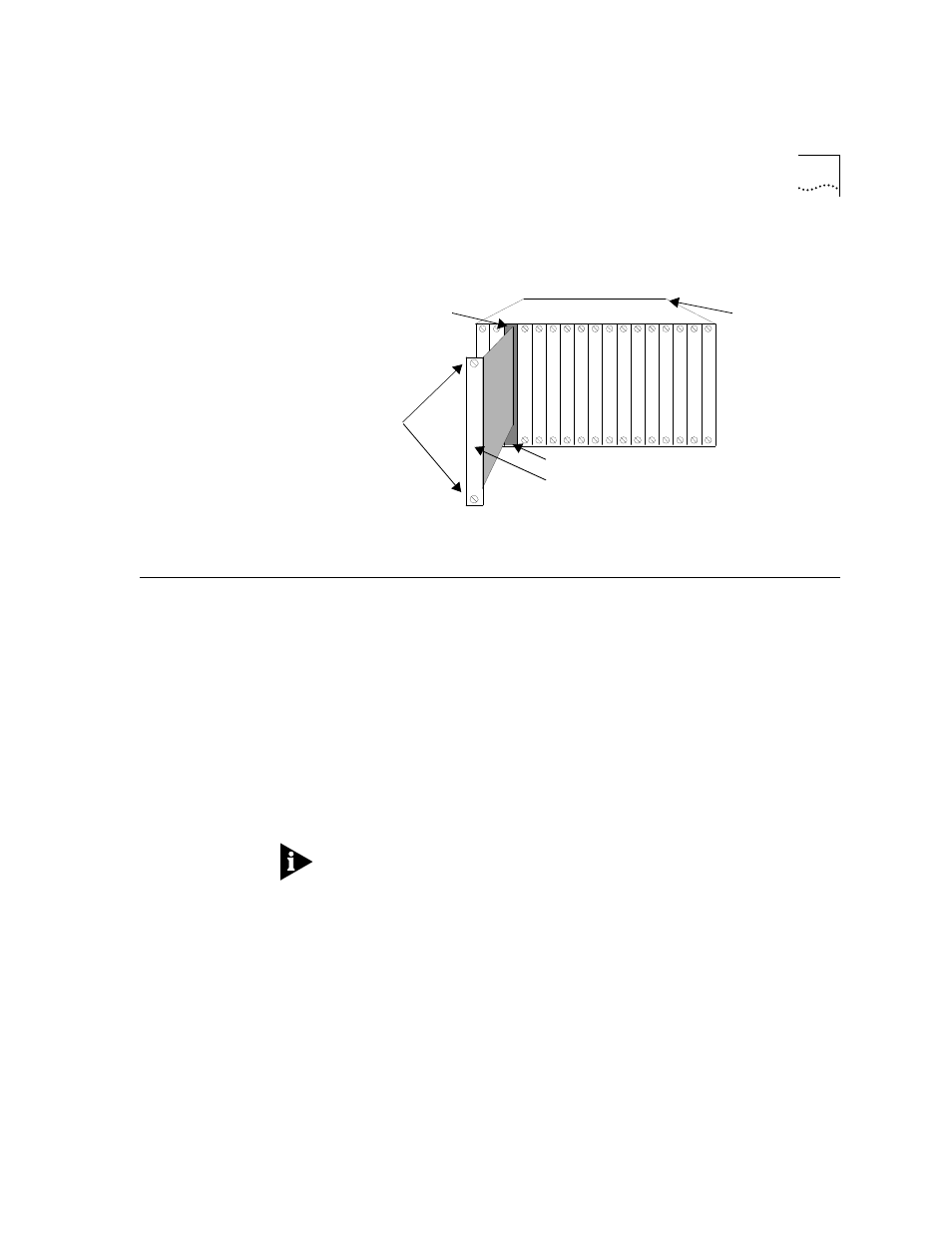 Installing the oncore edge router module, Installing the, Oncore edge | Router module | HP 2103R-CSDI User Manual | Page 37 / 92