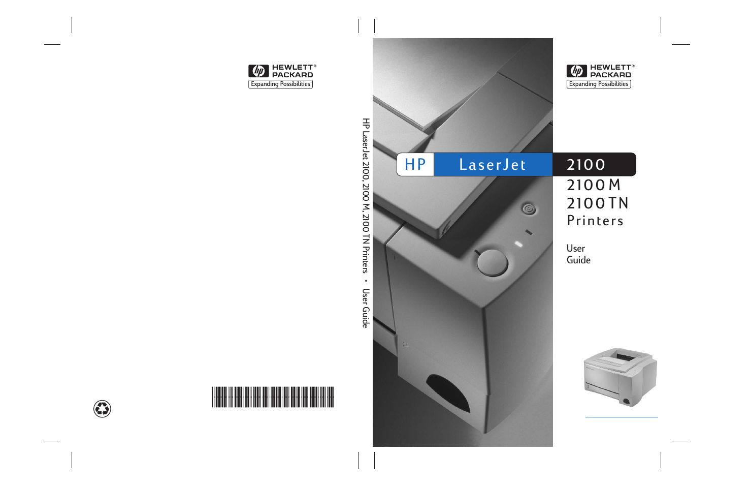 HP 2100 M  EN User Manual | 184 pages