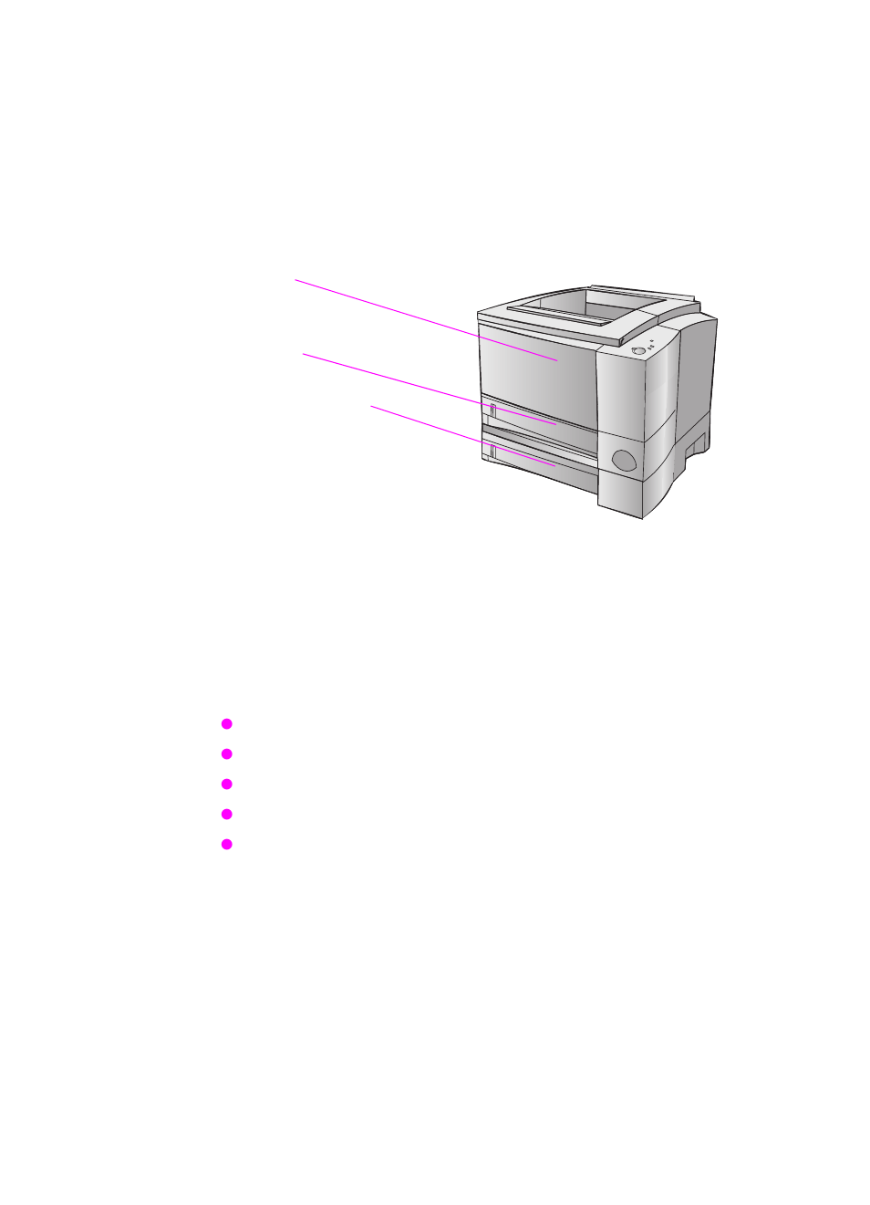 Media input options, Tray 1 media sizes | HP 2100 M  EN User Manual | Page 41 / 184