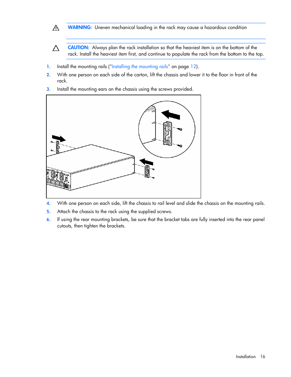 HP R5500 User Manual | Page 16 / 61
