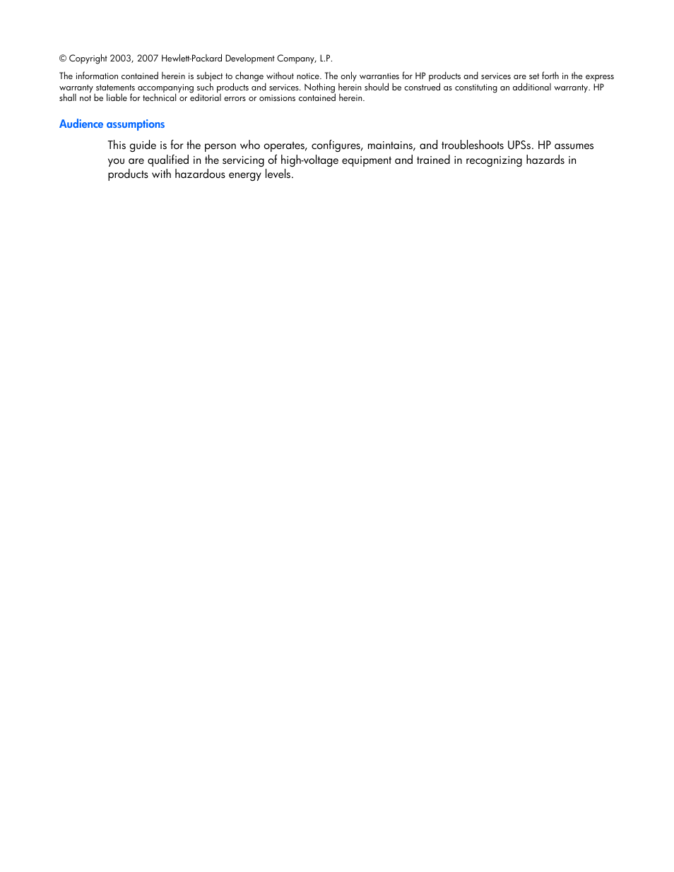 Notice | HP R5500 User Manual | Page 2 / 61