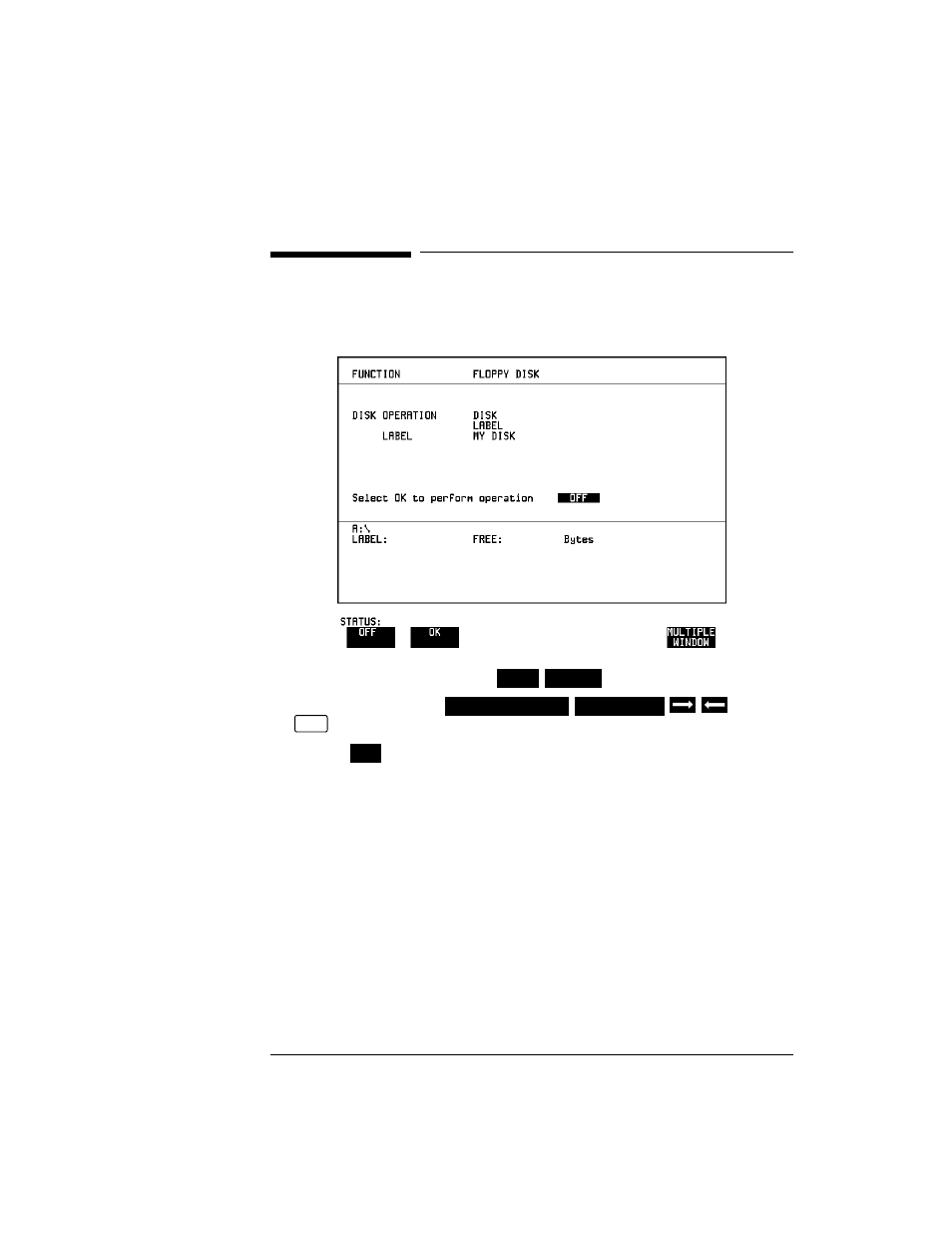Labeling a disk, Labeling a disk 132 | HP OMNIBER 718 HP 37718A User Manual | Page 142 / 190