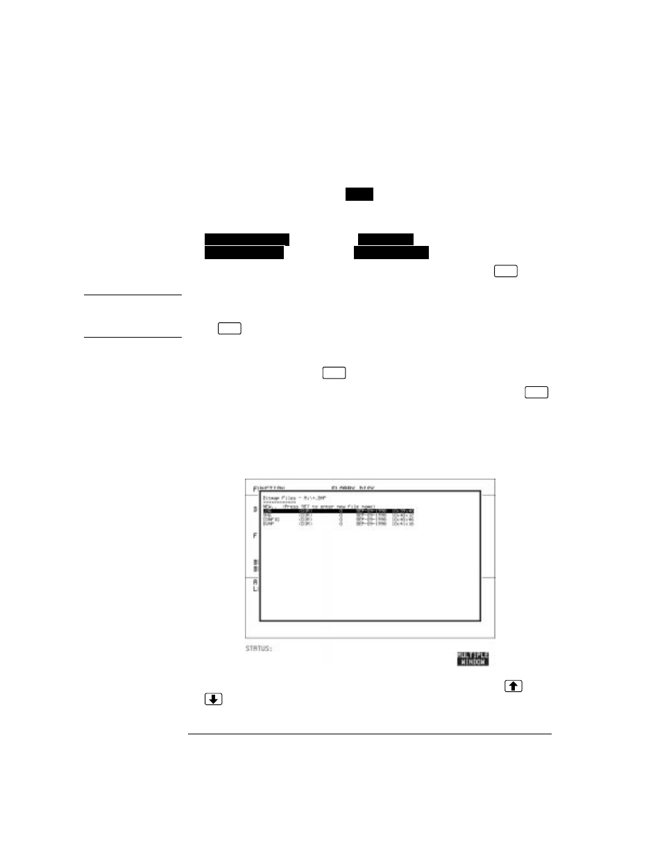 Accessing directories and files | HP OMNIBER 718 HP 37718A User Manual | Page 144 / 190