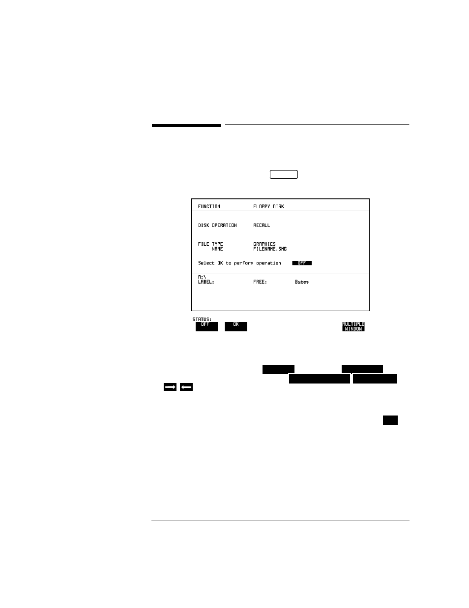 Recalling graphics results from disk, Recalling graphics results from disk 145 | HP OMNIBER 718 HP 37718A User Manual | Page 155 / 190