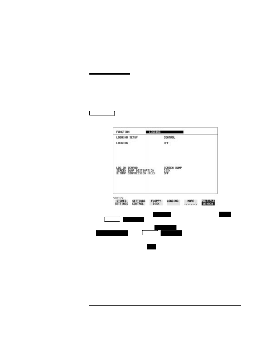 Dumping display to disk, Dumping display to disk 161 | HP OMNIBER 718 HP 37718A User Manual | Page 171 / 190