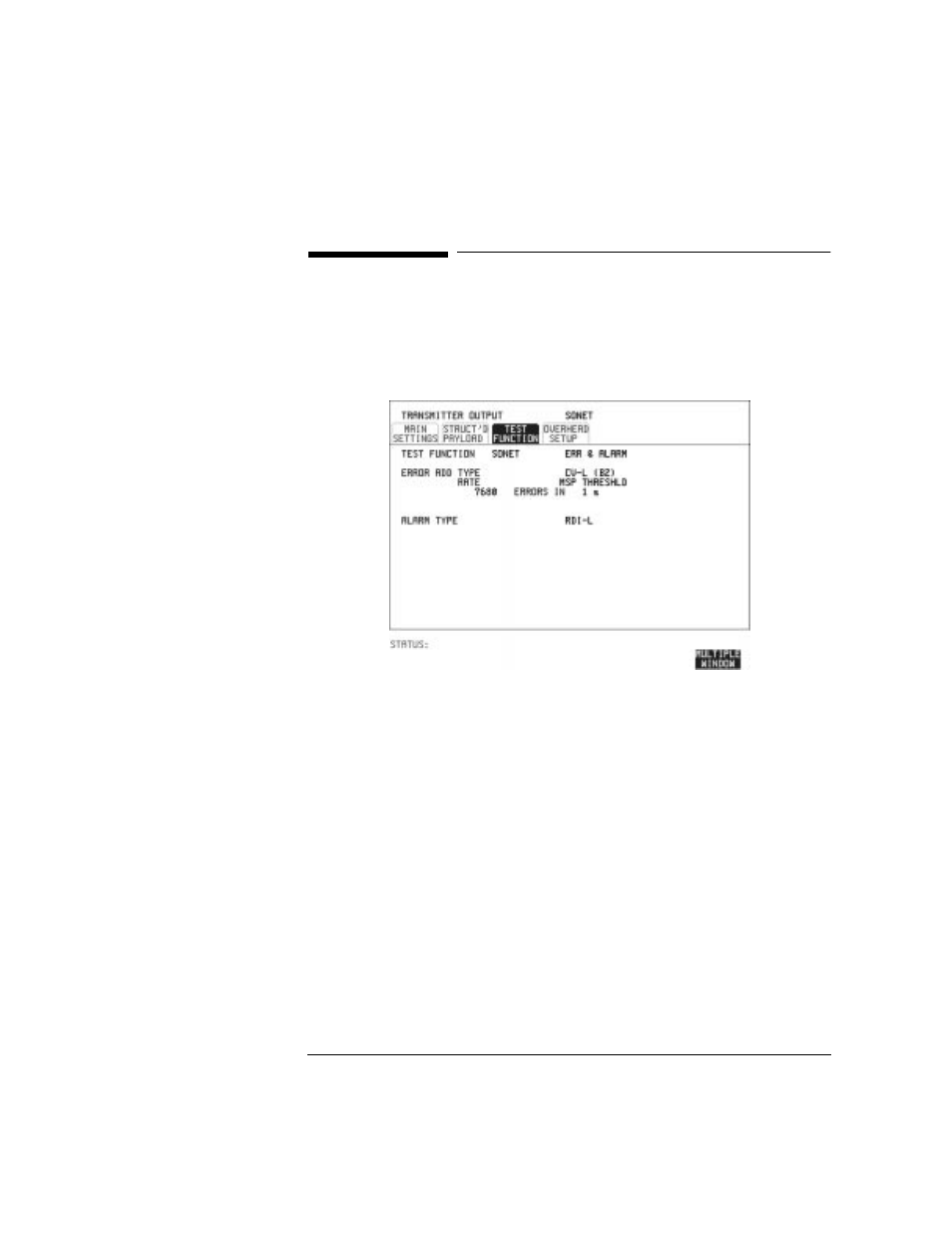 Adding errors & alarms at the sonet interface, Adding errors & alarms at the sonet interface 49 | HP OMNIBER 718 HP 37718A User Manual | Page 59 / 190