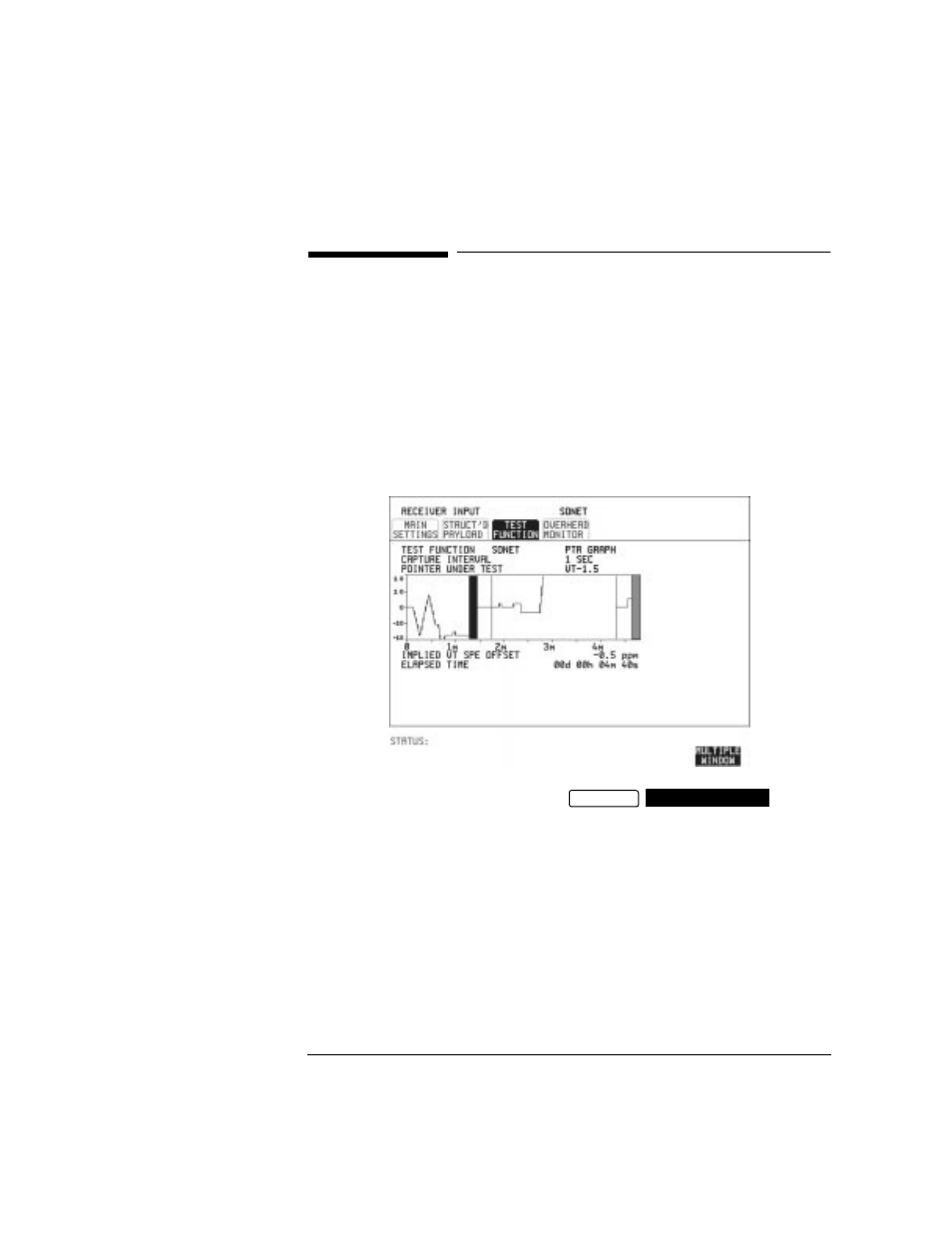 Using pointer graph test function, Using pointer graph test function 61 | HP OMNIBER 718 HP 37718A User Manual | Page 71 / 190