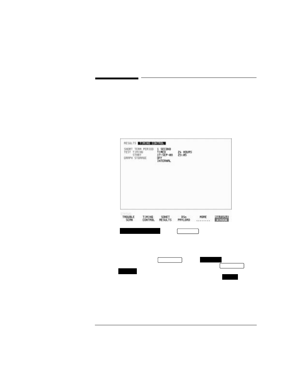 Test timing, Test timing 69 | HP OMNIBER 718 HP 37718A User Manual | Page 79 / 190