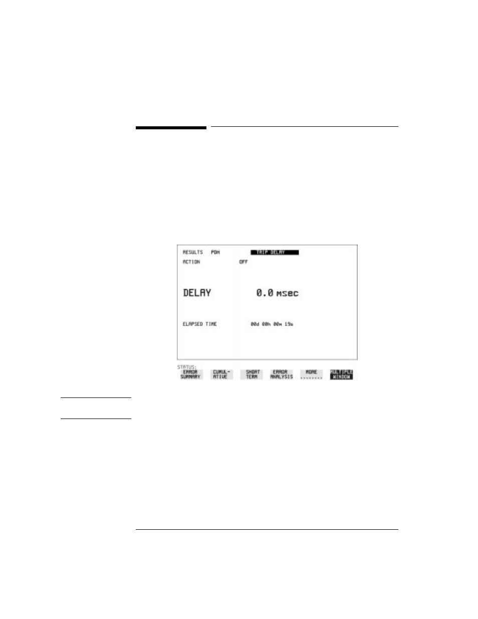 Measuring round trip delay, Measuring round trip delay 74 | HP OMNIBER 718 HP 37718A User Manual | Page 84 / 190