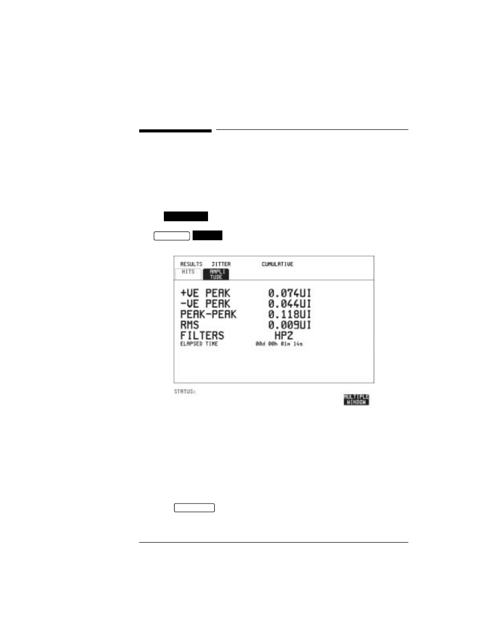 Measuring extended jitter, Measuring extended jitter 86 | HP OMNIBER 718 HP 37718A User Manual | Page 96 / 190