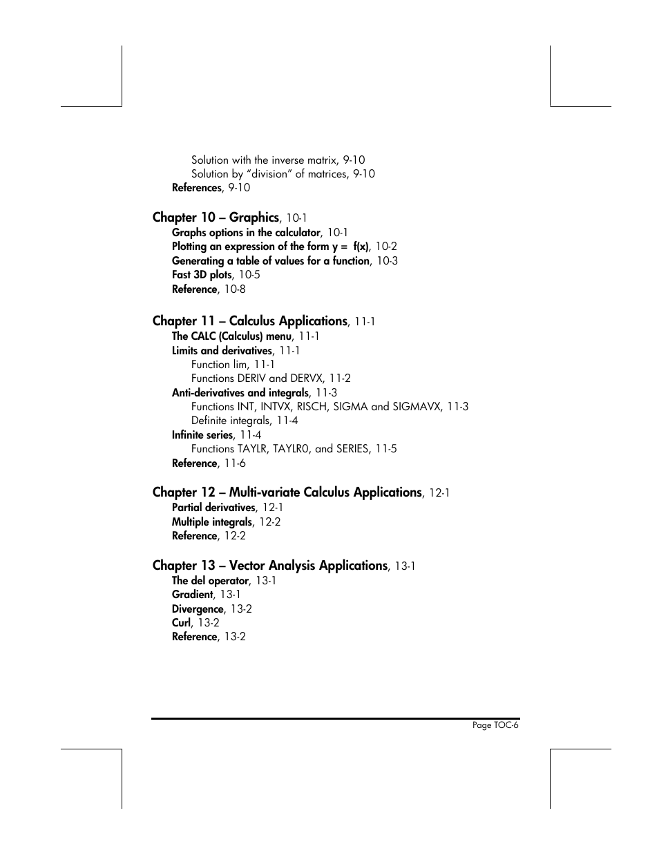 HP 49g+ User Manual | Page 10 / 176