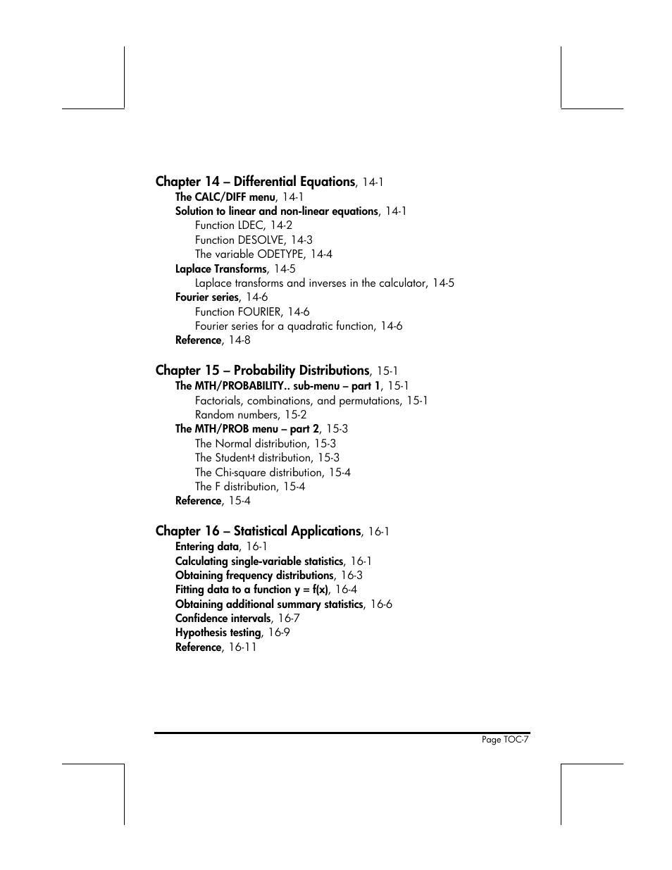 HP 49g+ User Manual | Page 11 / 176