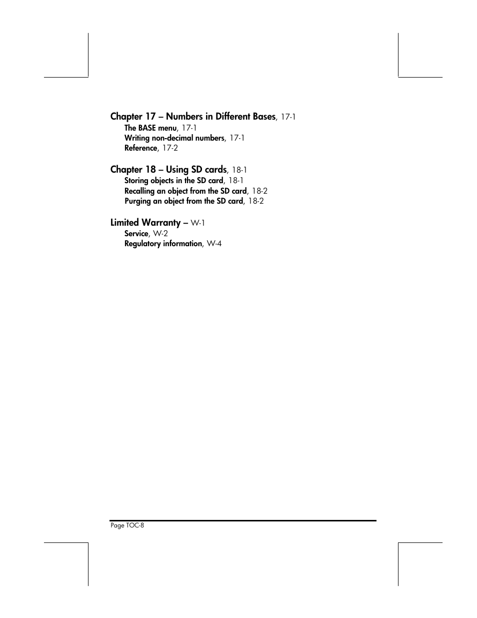 HP 49g+ User Manual | Page 12 / 176