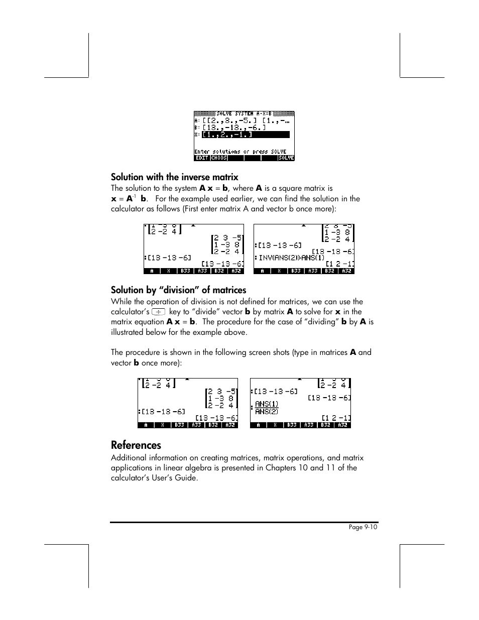 References | HP 49g+ User Manual | Page 127 / 176