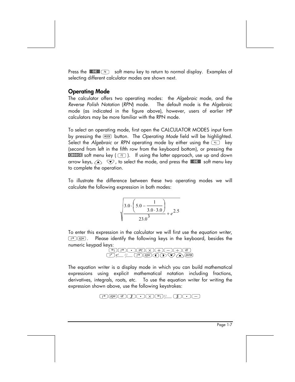 HP 49g+ User Manual | Page 19 / 176