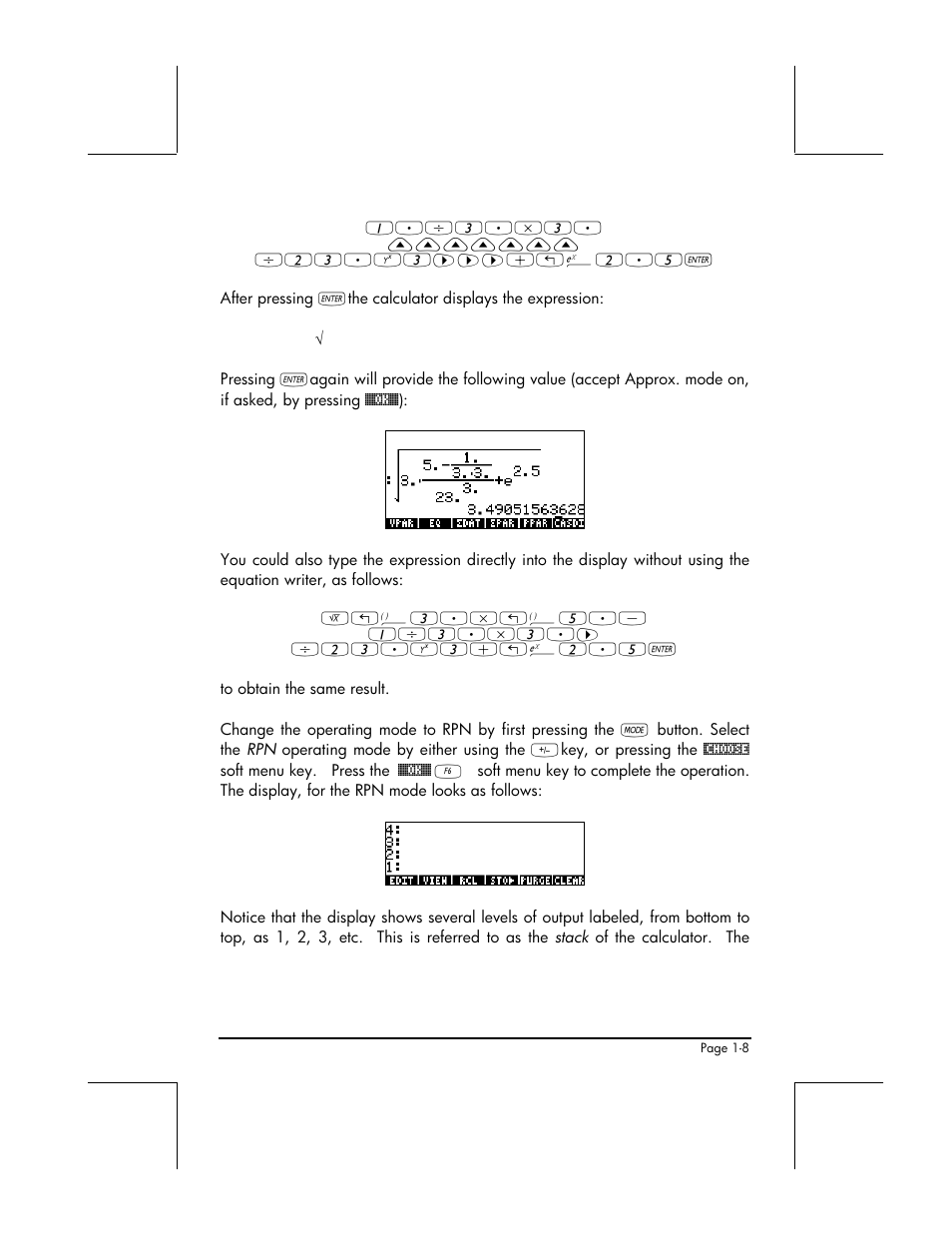 HP 49g+ User Manual | Page 20 / 176