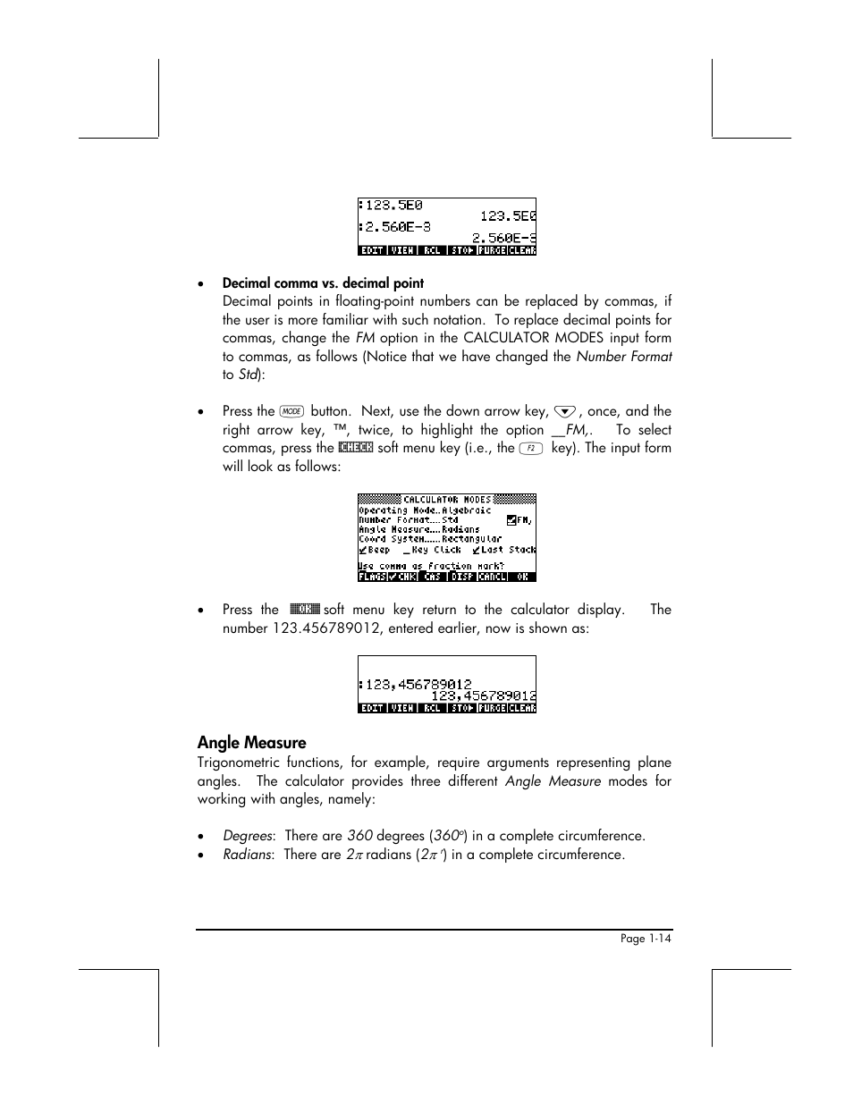 HP 49g+ User Manual | Page 26 / 176