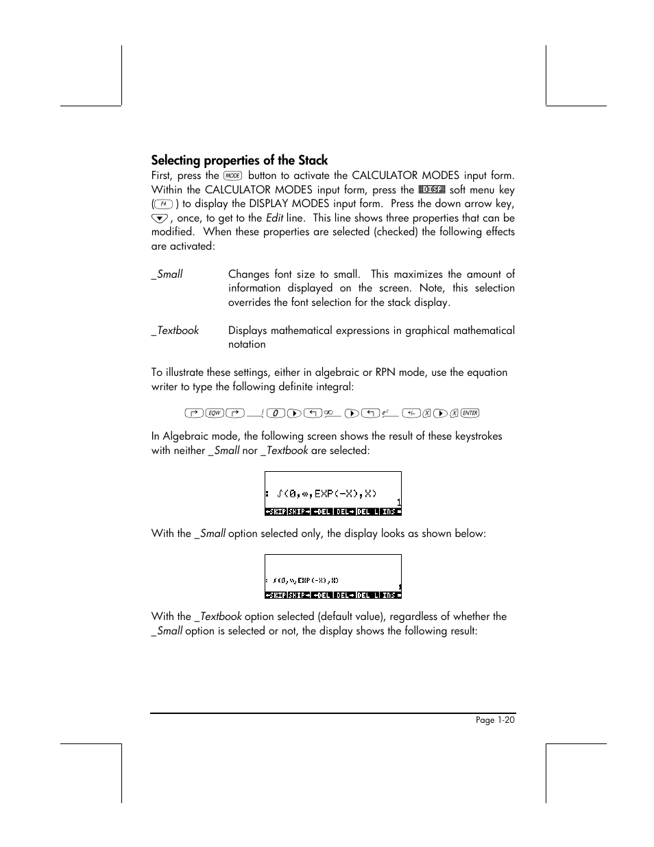 HP 49g+ User Manual | Page 32 / 176