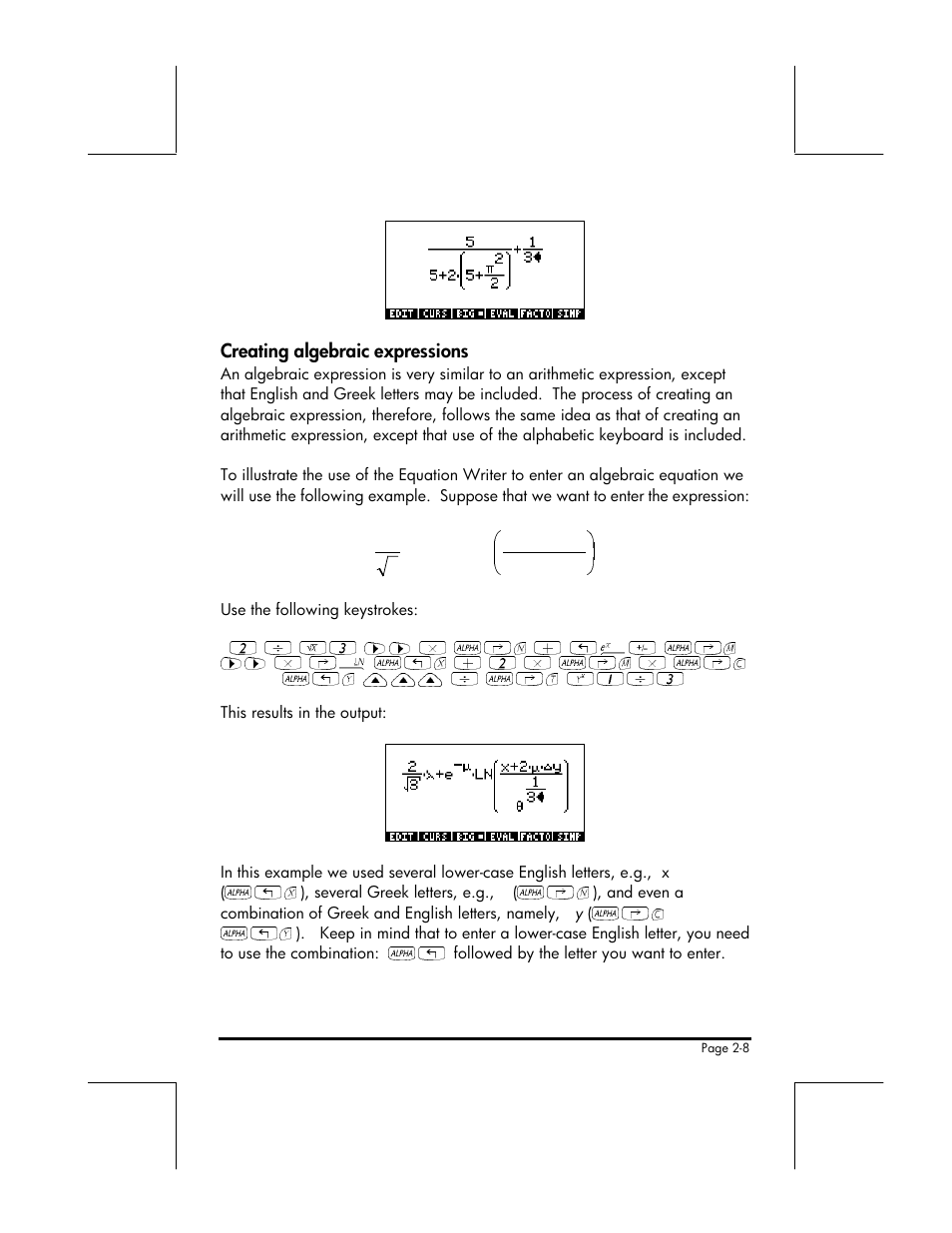 HP 49g+ User Manual | Page 41 / 176