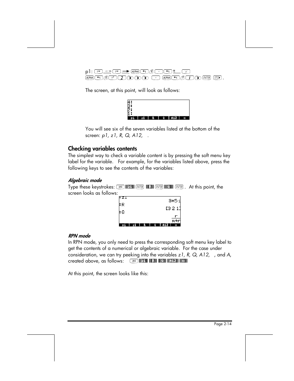 Е‚й~„r³„ì* ~„rq2™™™ ³ ~„p1™` k | HP 49g+ User Manual | Page 47 / 176