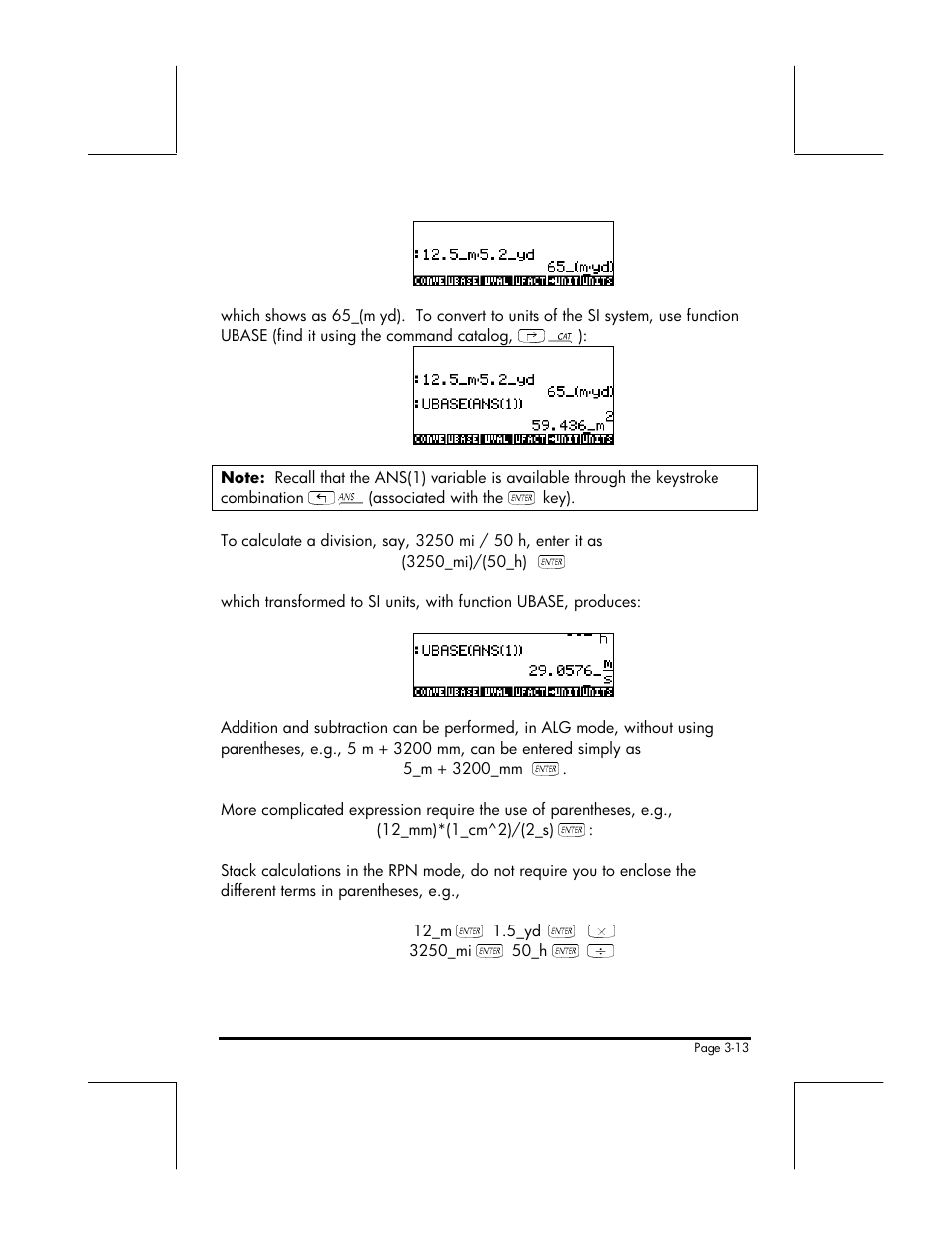 HP 49g+ User Manual | Page 66 / 176
