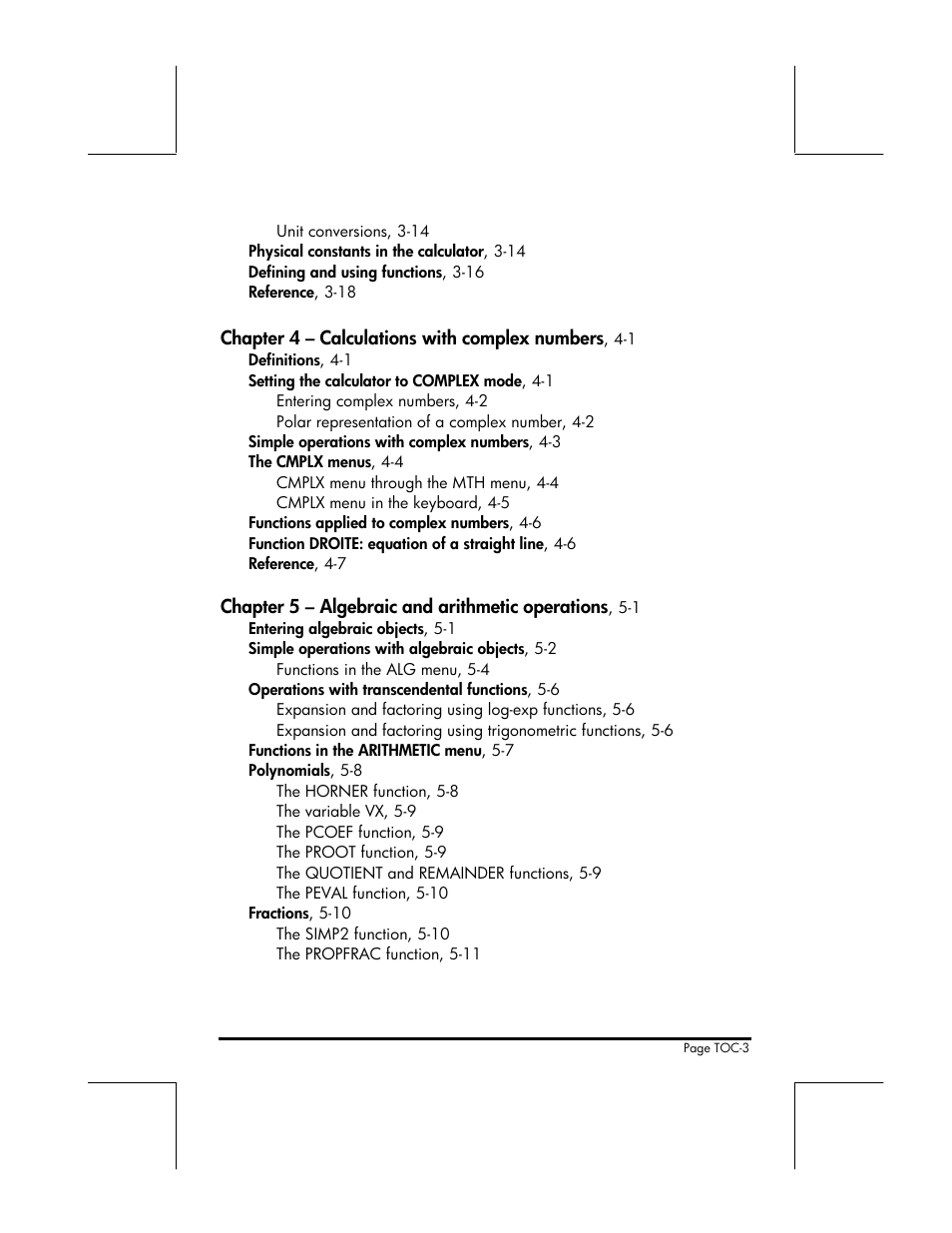 HP 49g+ User Manual | Page 7 / 176