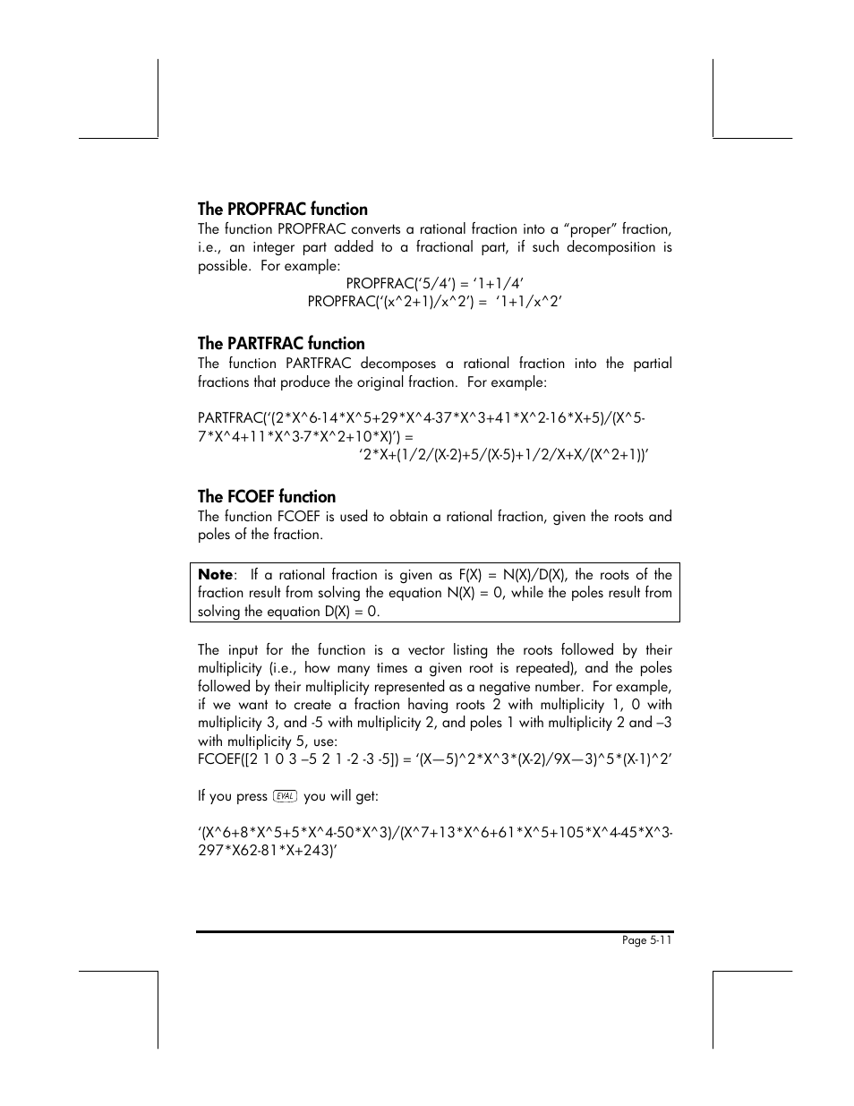 HP 49g+ User Manual | Page 89 / 176