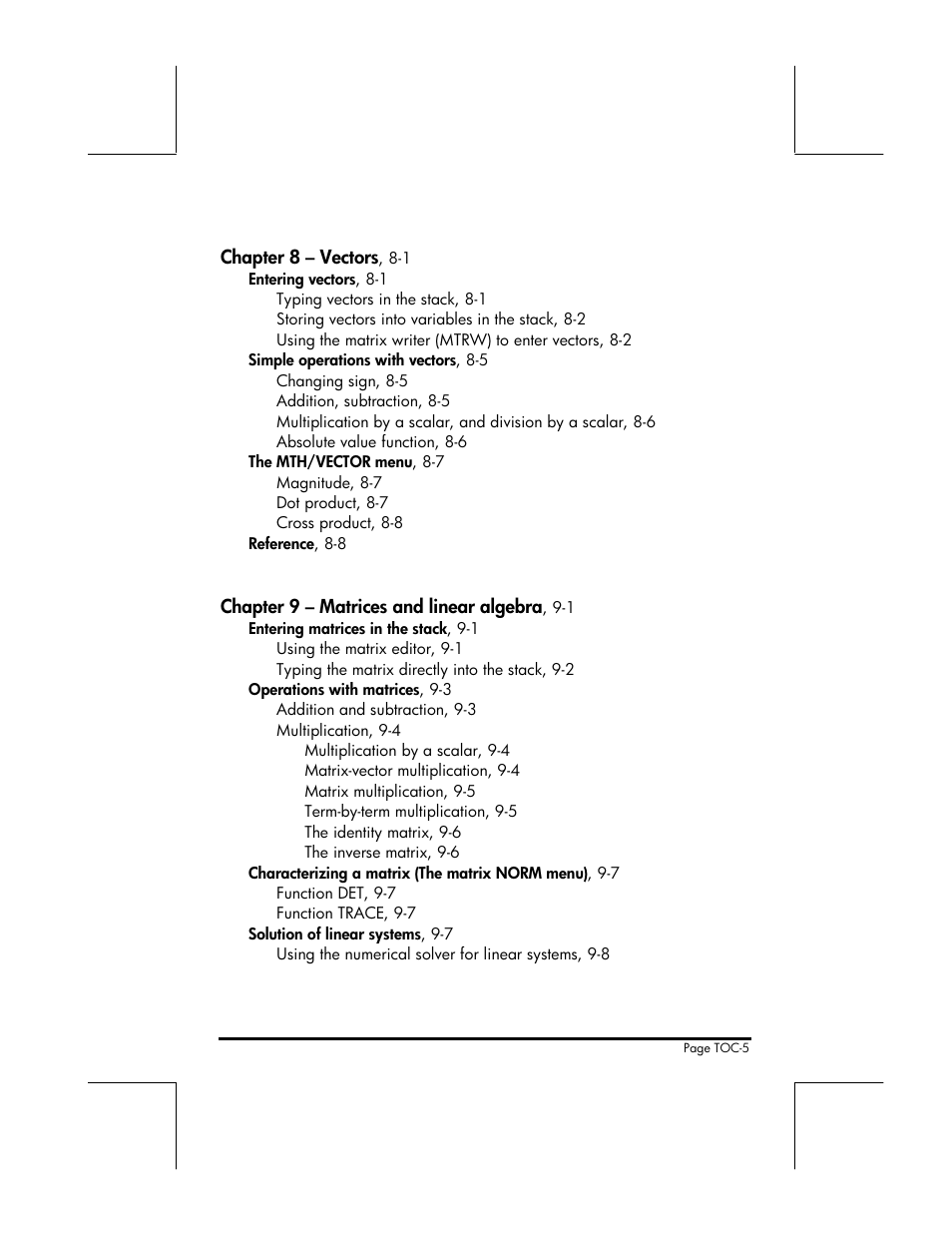 HP 49g+ User Manual | Page 9 / 176