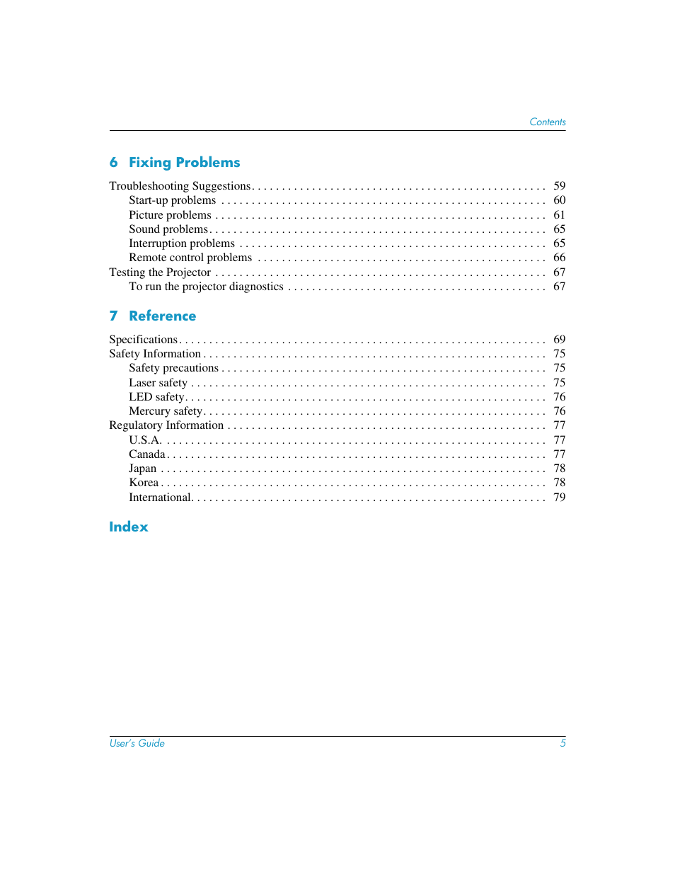 HP mp3130 User Manual | Page 5 / 84