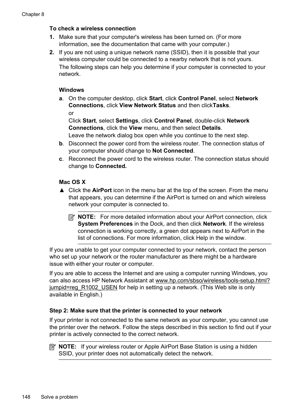 HP Officejet 6500A Plus User Manual | Page 152 / 250
