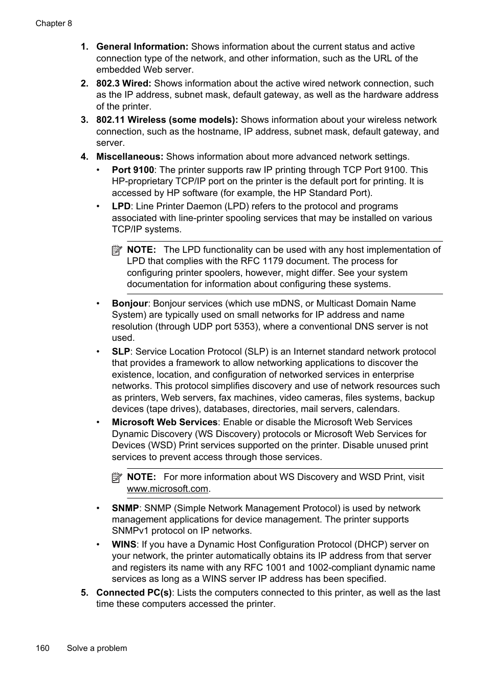 HP Officejet 6500A Plus User Manual | Page 164 / 250