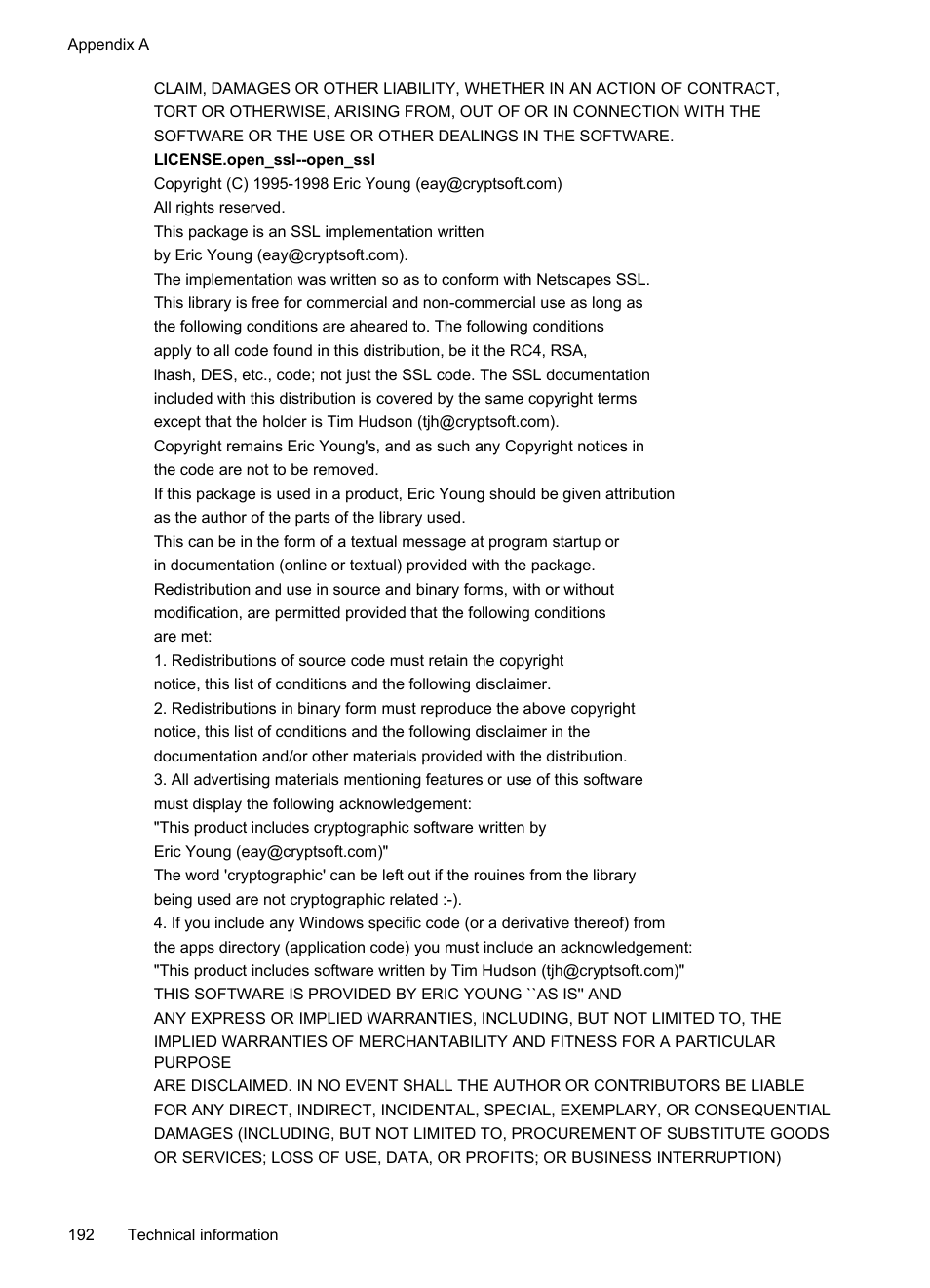 HP Officejet 6500A Plus User Manual | Page 196 / 250