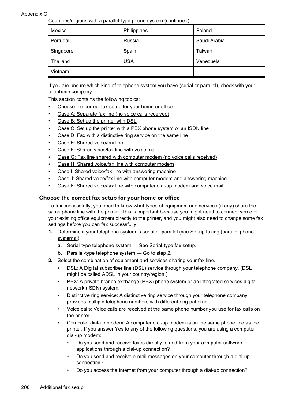 HP Officejet 6500A Plus User Manual | Page 204 / 250