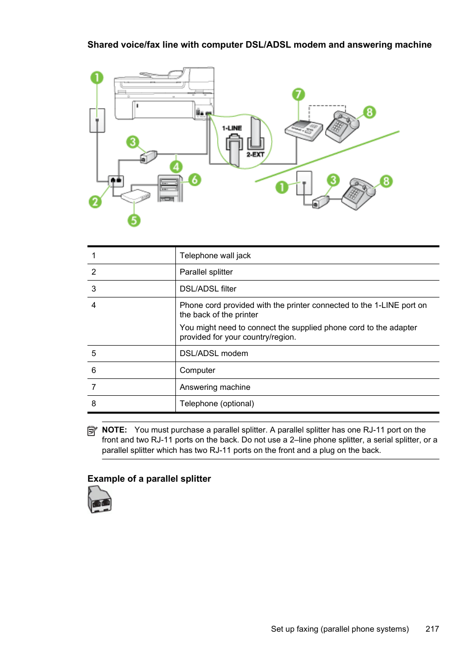 HP Officejet 6500A Plus User Manual | Page 221 / 250